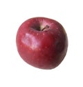 Photo apple on a white background, isolate, cut