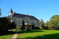 Radun Castle in the autumn sun, Radun Castle, Moravia, Czech Republic Royalty Free Stock Photo