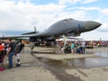 Gray Supersonic B1 B Bomber