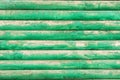 Background, boards, green, old, paint peeling half Royalty Free Stock Photo