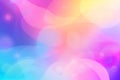 Blurry Rainbow Colored Background Royalty Free Stock Photo