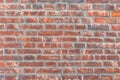 background old red brick wall Royalty Free Stock Photo