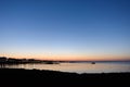 Photo of beach and sea in protaras, cyprus island Royalty Free Stock Photo