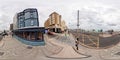 360 photo beachside restaurants and hotels on Brighton Beach UK