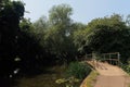 A Photo Of A Beautiful Day A Long The River Soar Leicester, Uk Royalty Free Stock Photo