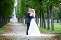 Photo Of A Beautiful Just Married Couple Royalty Free Stock Photo