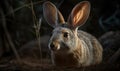 photo of bilby macrotis lagotis in its natural habitat. Generative AI Royalty Free Stock Photo