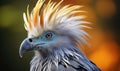 Photo of a bird with a stylish mohawk hairstyle