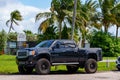 Photo of a black GMC Denali HD pick up truck