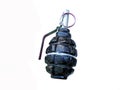 photo of a grenade isolated on a white background Royalty Free Stock Photo