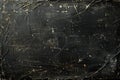 Photo of Black scratched old metal or plaster surface. Background texture for backdrops or mapping Royalty Free Stock Photo