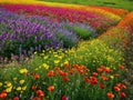 Photo of a blooming field