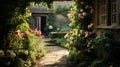 Enchanting Yorkshire Garden: A Floral Pathway To Serenity