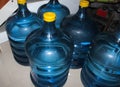 Photo of Blue Plastic Bottle Mineral Water Royalty Free Stock Photo