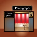 Photo booth Royalty Free Stock Photo