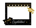 Photo booth props frame for graduation party