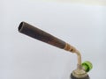 photo of a brass gas torch