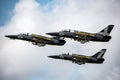 Breitling Jet Team Aero L-39C Albatross jet trainer aircraft shortly after take off at biggin hill