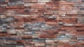 Multilayered Brick Wall With Colorful Woodcarvings And Glazed Surfaces Royalty Free Stock Photo