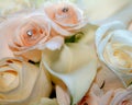 Soft Pink and White Bridal Bouquet with Calla Lily Royalty Free Stock Photo