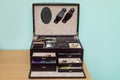 Photo of Brown Jeawelry Box of Beautiful Jewelleries