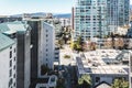 Buildings in Downtown Vancouver, BC, Canada Royalty Free Stock Photo