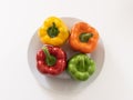 Photo of a bunch of peppers on a plate