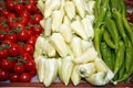 Photo of bunch peppers or paprika image wallpapers background