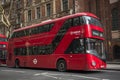 Bus New Routemaster that make up public transport from London