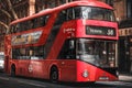 Bus New Routemaster that make up public transport from London