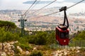 Photo of cable car to Mount Faron, Toulon, France Royalty Free Stock Photo