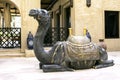 photo of a camel statue in a hotel in the United Arab Emirates