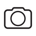 Photo camera icon vector