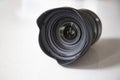 Photo camera lens closeup Royalty Free Stock Photo