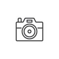 Photo camera outline icon Royalty Free Stock Photo