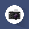 Photo camera picture travel icon