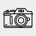 photo camera vector icon modern digital