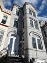 Tall Capital Hill Architecture in Washington DC