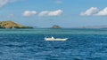 Blue Sky, Ocean, and Mountain: A Stunning Natural Scene