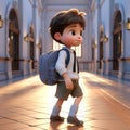 Luminous Sfumato: A Soft And Romantic Disney Animation With Realistic Portraits