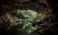 Photo of natural beauty of caves Royalty Free Stock Photo