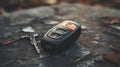 A Photo of a Car Rental Remote Keyless Entry