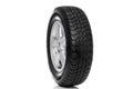 Photo of a car tyre (tire) isolated