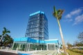 Photo of a Carvana car vending machine under construction Royalty Free Stock Photo