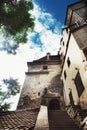 Photo of castle Dracula in Bran. Romania. Royalty Free Stock Photo