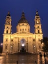 Historical Cathedral in Budapest Royalty Free Stock Photo