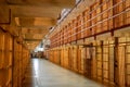 Inside Empty Alcatraz Cell Block Royalty Free Stock Photo