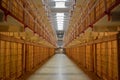 Inside Empty Alcatraz Cell Block Royalty Free Stock Photo