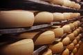 Photo of a cheese factory Royalty Free Stock Photo