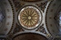 Church Ceiling In Granada Spain